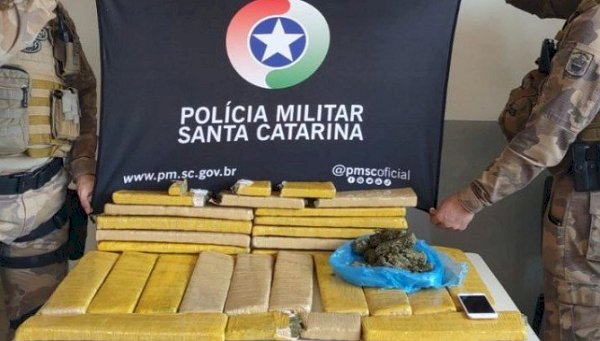 ​Mulheres são flagradas com mais de 19 kg de maconha