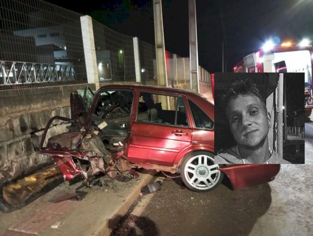 Jovem não resiste aos ferimentos e morre no hospital após acidente de trânsito em Pinhalzinho