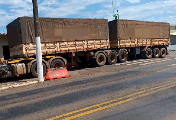 Fiscalização flagra mais de 64 mil kg de excesso de peso