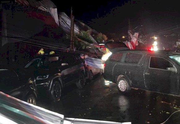 Temporal destelha imóveis, deixa feridos e ao menos um morto no RS