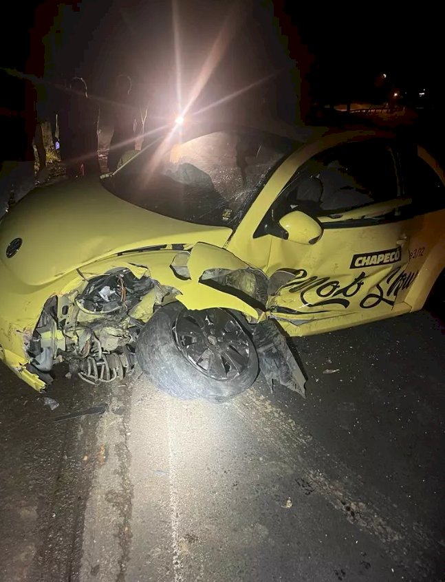 Seis pessoas ficam feridas em grave acidente em Chapecó