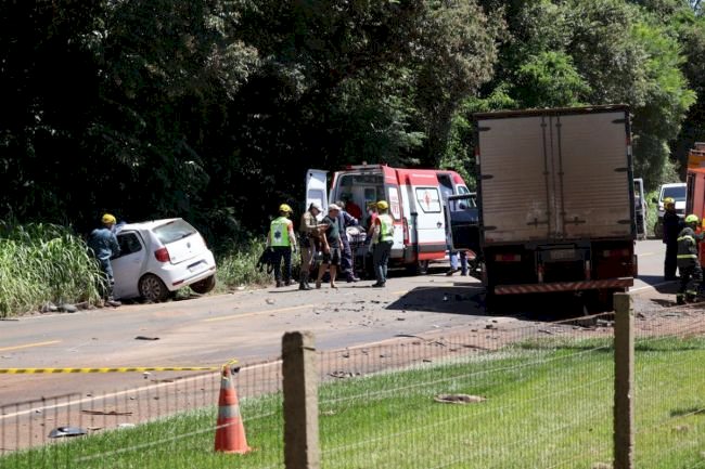 Acidente de trânsito com vítima fatal é registrado na SC-163 em Descanso