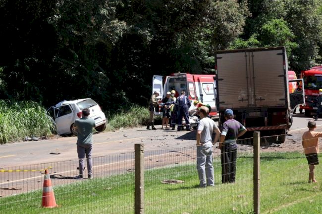 Acidente de trânsito com vítima fatal é registrado na SC-163 em Descanso