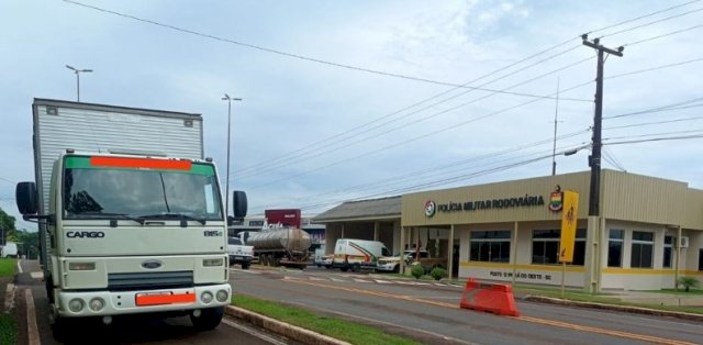 Posto da PMRv de Iporã do Oeste oferece vagas para descanso de caminhoneiros