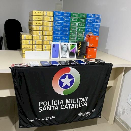 Ação do Tático e Canil da PM resulta em apreensão de contrabando em SMO