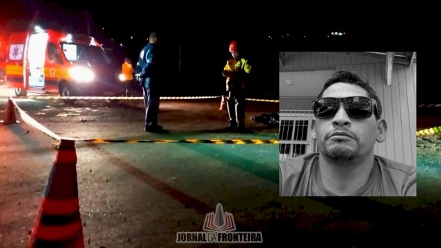 Homem morre atropelado na BR 163 na fronteira